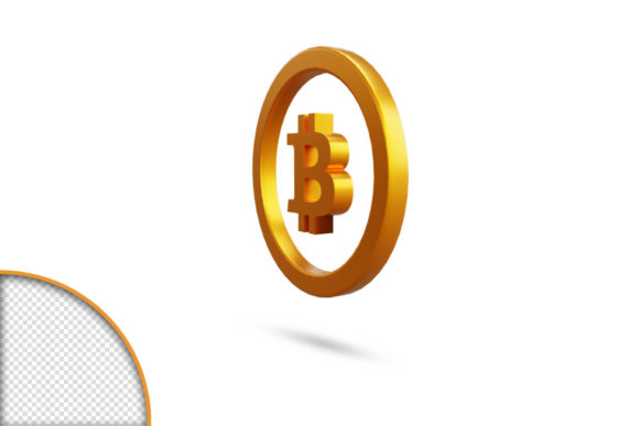 3d Icon Bitcoin