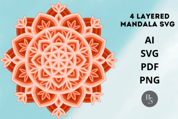 3D Layered Mandala SVG: Integrating Complex Geometry into Modern Creative Workflows