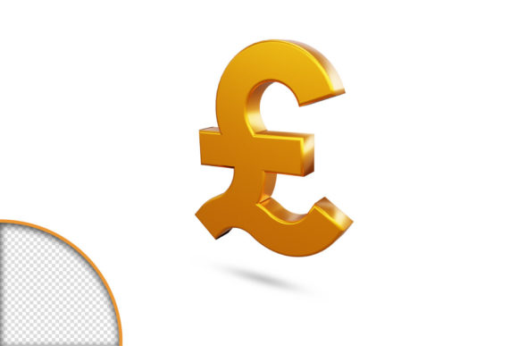 Elevating Visual Identity: The Strategic Value of the 3D Icon Pound and Currency Sign Symbols Gold Color Mockup for Modern Designers