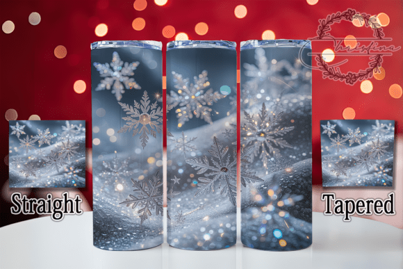 Unlocking Creativity with 3D Sparkly Glitter Snowflake Tumbler Designs